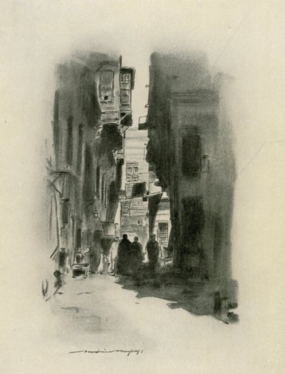 Une rue du Caire - Mortimer Ludington Menpes
